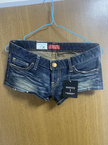 moussy 데님 숏팬츠 25인치(새상품)