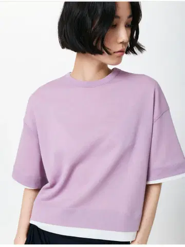 STUNNING LURE 시어 맨투맨 티셔츠