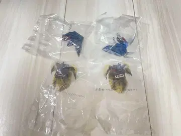 제일복권 고질라 대괴수열전 G G상 고질라 몬스터 헤드 마그넷 4개