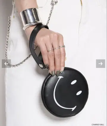 GOOD GRIEF! SMILE WRIST 파우치 새상품