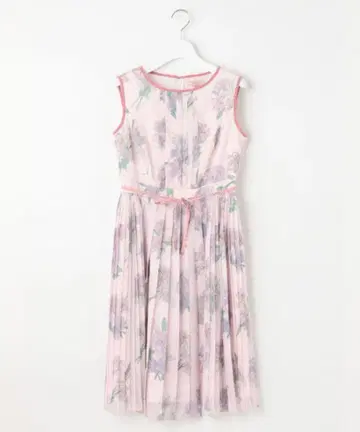 세탁 가능! LADY OF FLOWERS 드레스 핑크