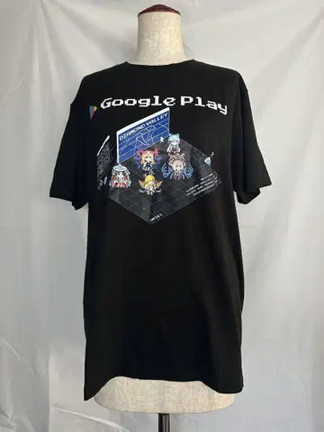 Google Play 대감사제 2024 몬스터 스트라이크 콜라보 티셔츠
