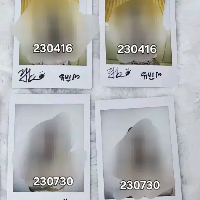 世界的に on pola signed polaroid sign Yoobin triples Bunjang Site. Global K-POP・アジア