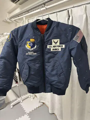 AVIREX U.S. AIR FORCE 플라이트 자켓