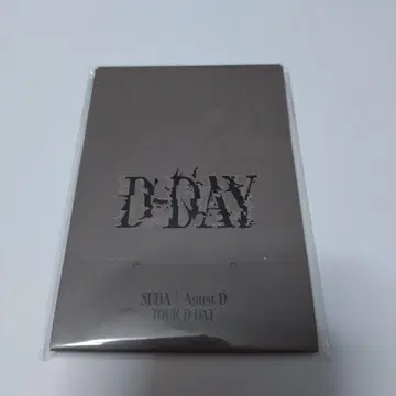 BTS SUGA Agust D TOUR D-DAY 미니 포토 카드