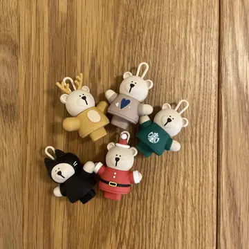 스타벅스 곰 피규어 세트