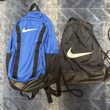 Nike 백팩/냅색 파랑/블랙 세트