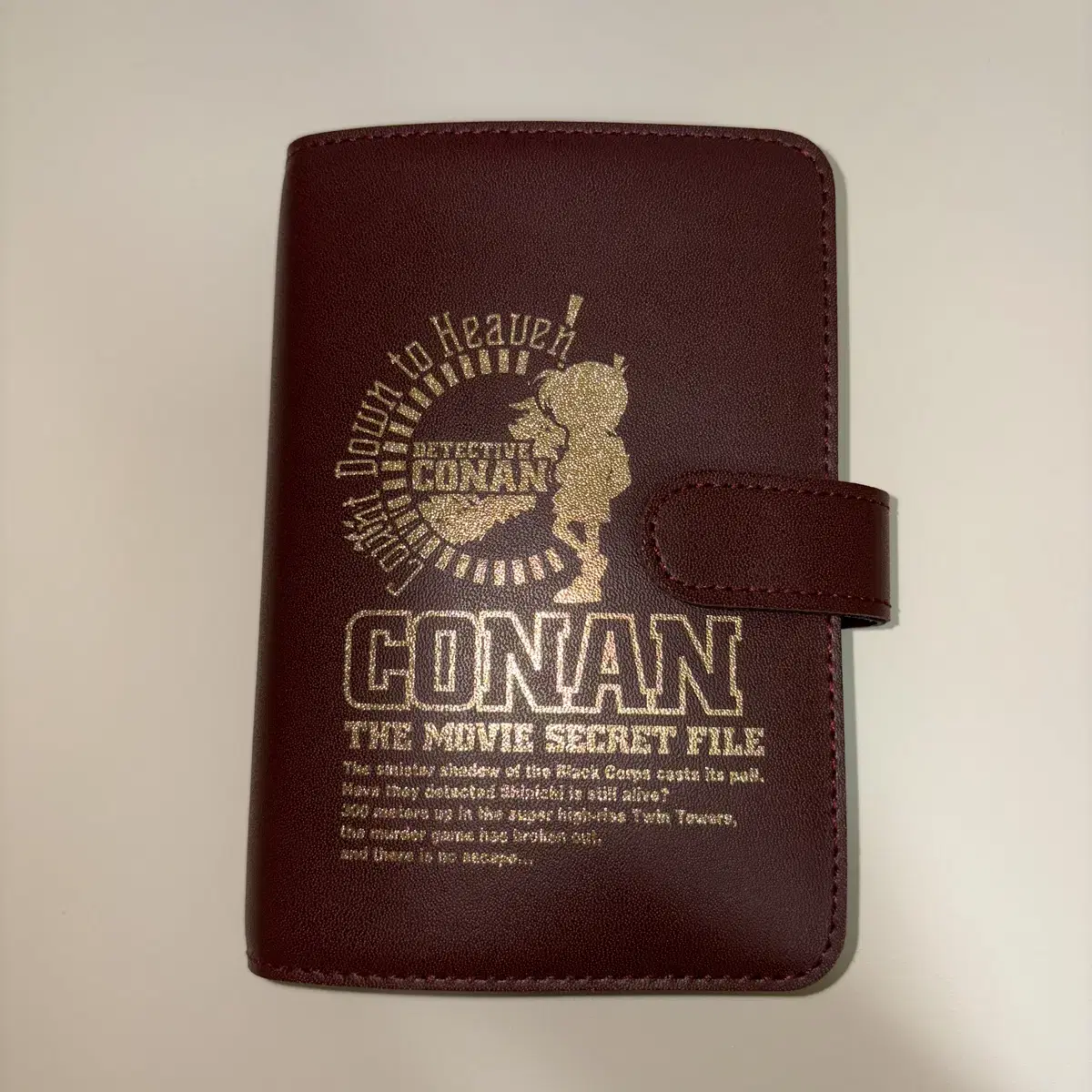Detective Conan 6-ring A7 Classic Diary