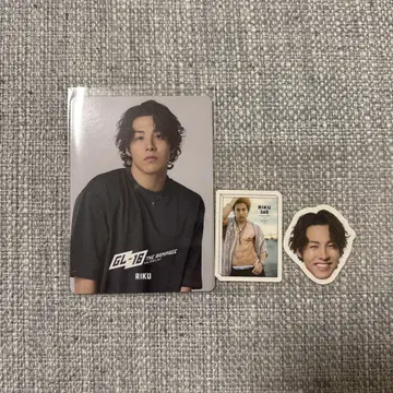 RIKU 입장 특전 트레이딩 카드 씰