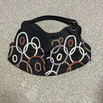 컬러풀 엔 디자인 핸드백