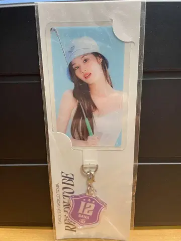 TWICE 사나 아크릴 참 포함 폰 탭 READY TO BE