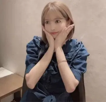 택 포함 새상품 SNIDEL 신키 유코 콜라보 원피스 롱 데님 원피스