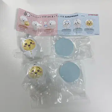 나가노 마켓 나가노의 곰 토끼 피규어 마스코트 2세트