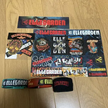 ELLEGARDEN 리스트 밴드 스티커 세트