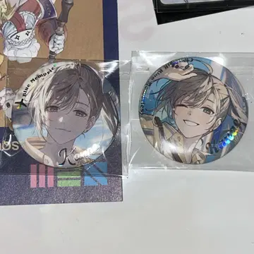 ChroNoiR Bluememories 랜덤 캔뱃지 세트