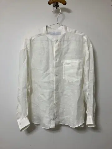 23SS 새상품 FRAMeWORK 린넨 블라우스 내추럴