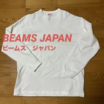 BEAMS JAPAN 빔즈 루즈핏 스트레치 롱 T