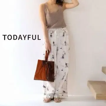 투데이풀 TODAYFUL 파이핑 마린 팬츠 와이드 실루엣