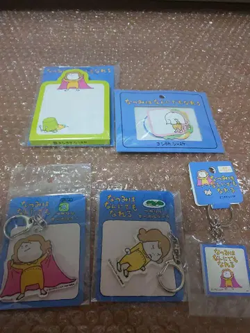 요시타케 신스케 전 나츠미는 무엇이든 될 수 있다 아크릴 키링 메모장 씰