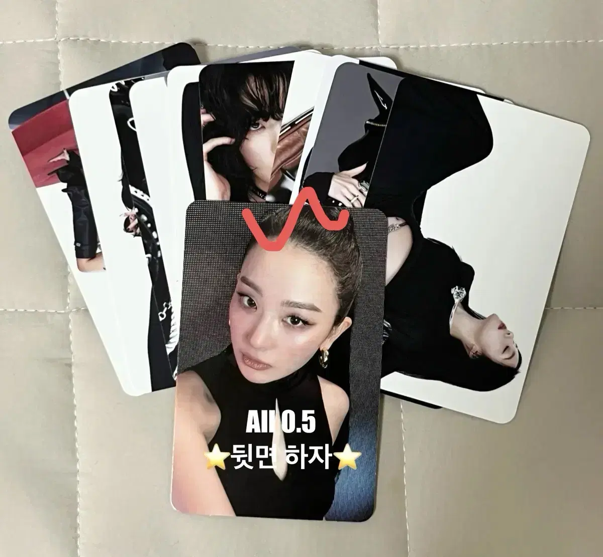Red Velvet Seulgi Tilt QR Album Poca Photocard
