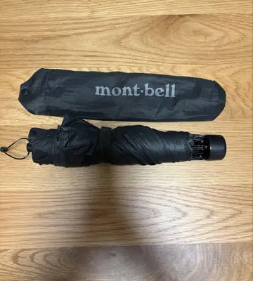 mont-bell 접이식 우산 60cm 블랙