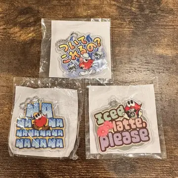 Nissy 가챠가챠 아크릴 키링 3개 세트