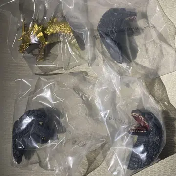 고질라 대괴수 열전 G 제일복권 마그넷 4개 세트