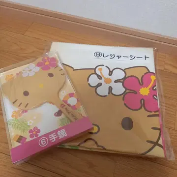 산리오 일광화상 키티 제일복권 손거울 레저 시트