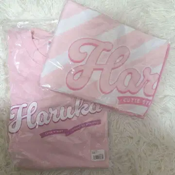 CUTIE STREET 사쿠라바 하야카 최애 아피 티셔츠 XL 타월 세트