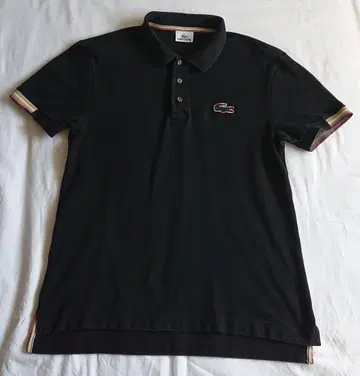 라코스테 블랙 피케 셔츠