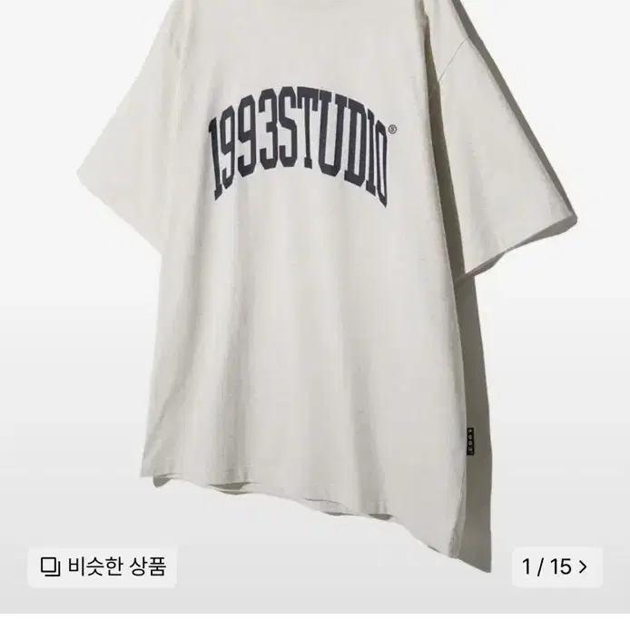 Tシャツ・カットソー 1993studio Authentic Arch Logo T-Shirt_Oat Beige 1993 Studio Arch Logo Short Sleeve T-shirt Oat Beige S on