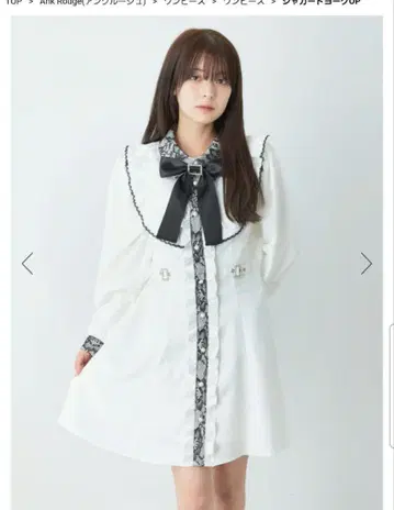 앙크루즈 자카드 요크 OP