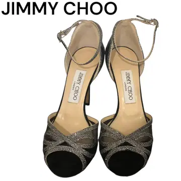 JIMMY CHOO 지미추 오픈토 펌프스 23