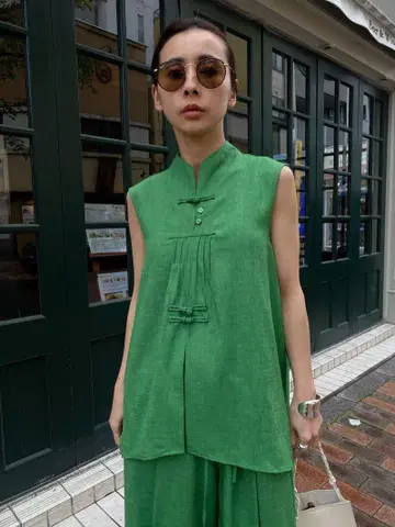 FLARE KUNG FU BLOUSE 아메리빈티지