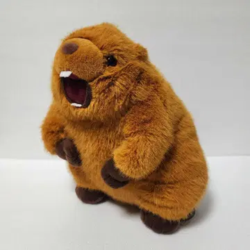 시끄러운 수컷의 울음소리!! 마모트 음성 봉제 인형