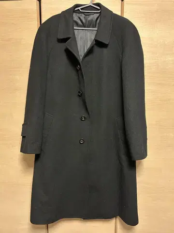 JOHN PEARSE 블랙 체스터 코트