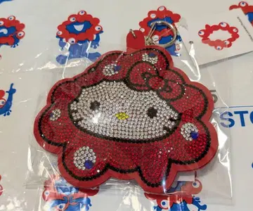 헬로키티 밋밋한 가죽 마스코트 참