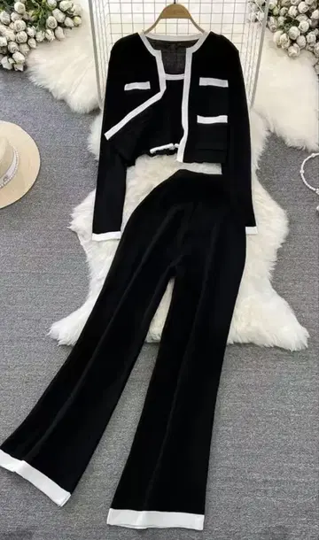 셋업 여성용 한국 패션