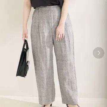 베이 세 재고 프렌치 린넨 팬츠