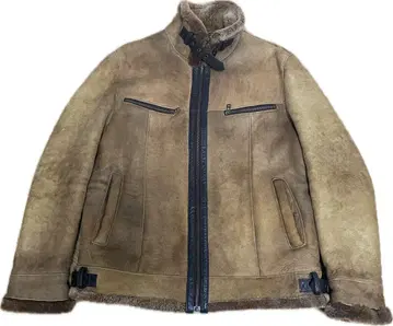 빈티지 B-3 WIND ARMOR 천연 가죽 양가죽 니치와사