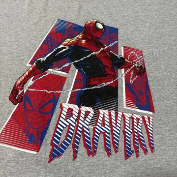 SPIDERMAN 빈티지 티셔츠