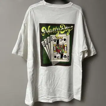 Nasty Dog 티셔츠 카드 디자인 화이트