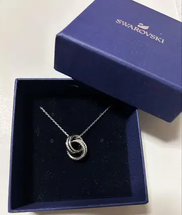 스와로브스키 SWAROVSKI 목걸이 further 실버 정품