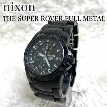 초레어 닉슨 THE SUPER ROVER SS 풀 메탈 블랙 y2k