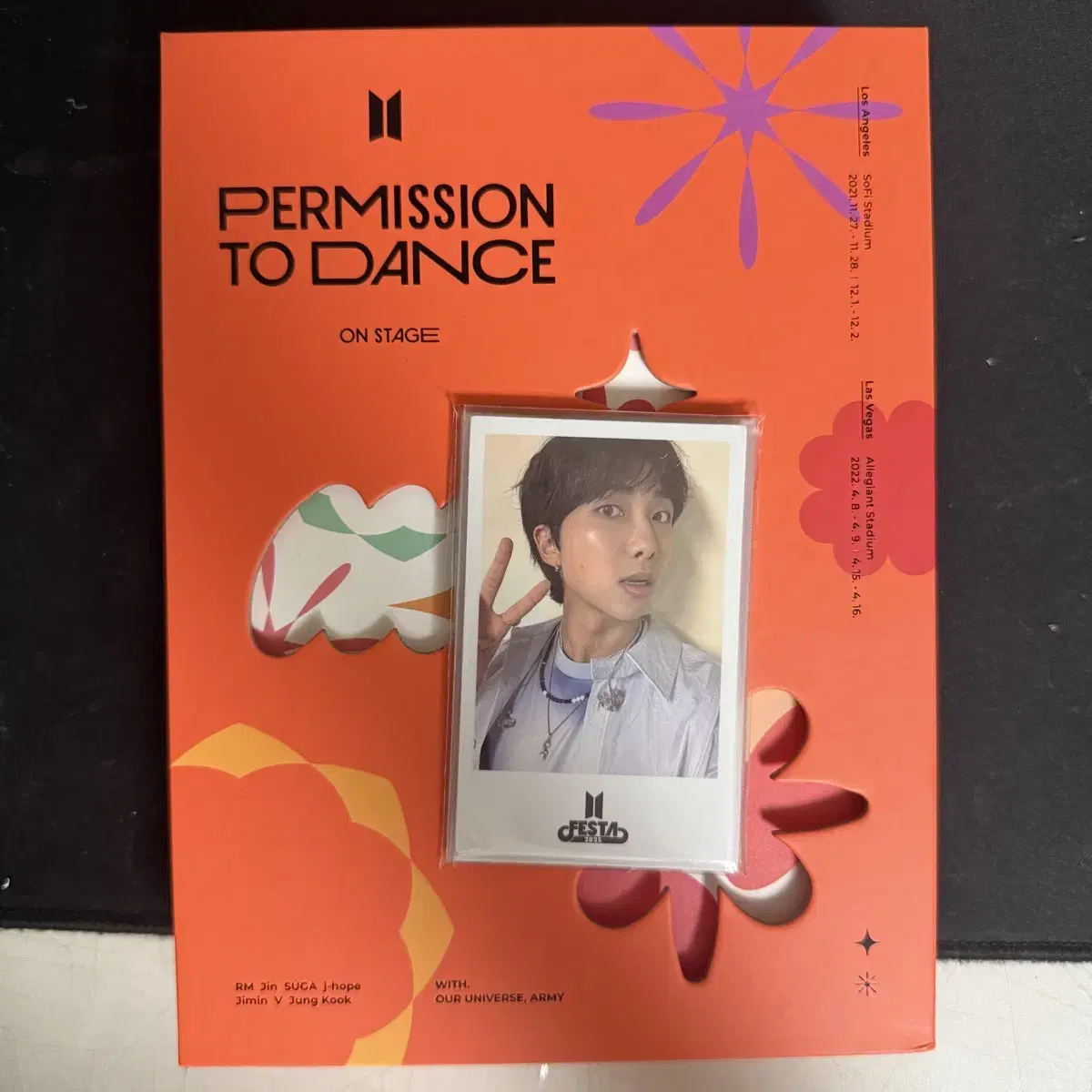 Bangtan Permission to Dance on Stage PTD US DVD + FESTA wts (Discord O)