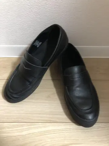 무인양품 MUJI 가죽 자투리를 재이용한 로퍼 27.5cm