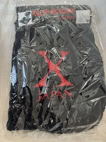 미사용 새상품 XJAPAN 화장실 매트 & 커버 세트 [한정판 굿즈]