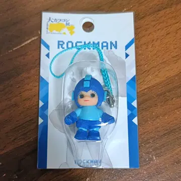 ROCKMAN 큐피 스트랩 대 캡콤 전