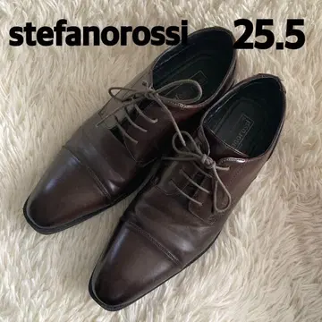 stefanrossi 가죽 신발 25.5 다크 브라운
