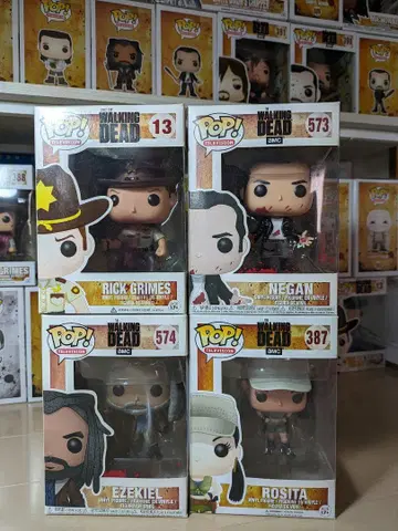 Funko The Walking Dead 릭, 니건 외 4종 세트